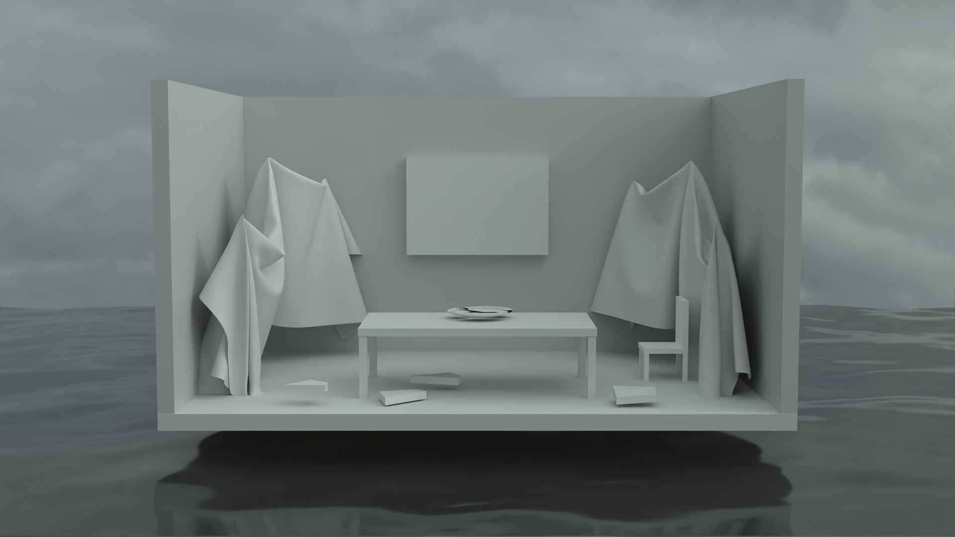 Floating Water, Time Dispersing